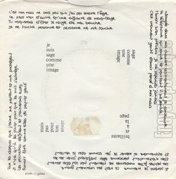 [Pochette de Sage comme une image (LIO) - verso]