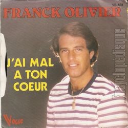 [Pochette de J’ai mal  ton cœur (Franck OLIVIER) - verso]