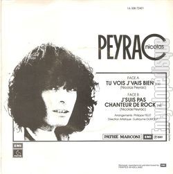 [Pochette de Tu vois j’vais bien (Nicolas PEYRAC) - verso]