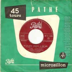 [Pochette de Que sera, sera (Line RENAUD) - verso]
