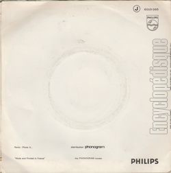 [Pochette de The OLSEN BROTHERS -  Je ne regrette rien  (Les FRANCOPHILES) - verso]