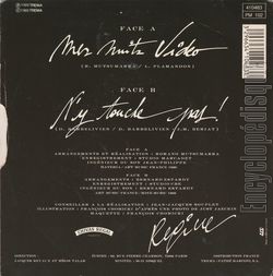 [Pochette de Mes nuits vido / N’y touche pas (RGINE) - verso]