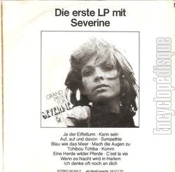 [Pochette de Olala l’amour (SVERINE) - verso]