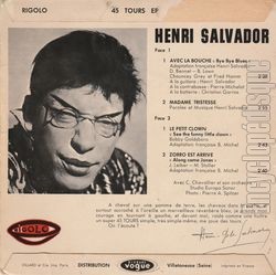 [Pochette de Zorro est arriv (Henri SALVADOR) - verso]