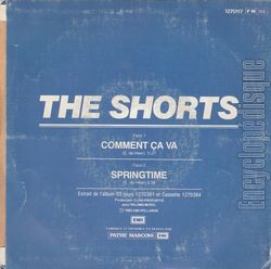 [Pochette de The SHORTS "Comment a va" (Les FRANCOPHILES) - verso]