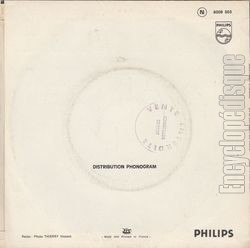 [Pochette de La splendeur de Rome (Mort SHUMAN) - verso]