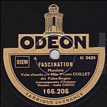 [Pochette de Fascination / ? (Yvonne GUILLET)]