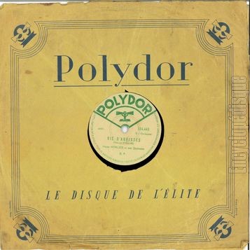 [Pochette de Harry HORLICK et son orchestre - Sang viennois / Vies d’artistes  (Les FRANCOPHILES) - verso]