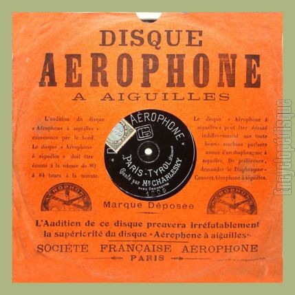 [Pochette de Pinsonette et Pinsonnet / Paris Tyrol (Charleski) - verso]