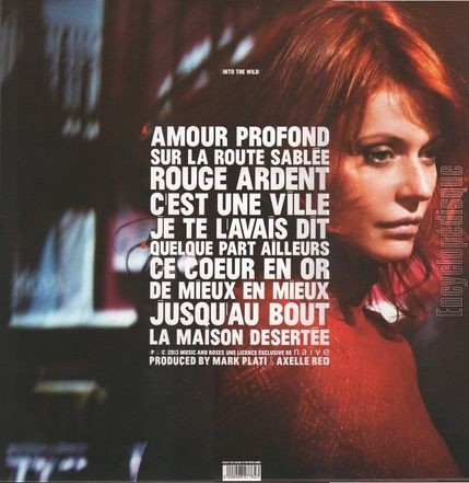 [Pochette de Rouge Ardent (Axelle RED) - verso]