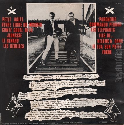 [Pochette de Concerto pour dtraqus (BRURIER NOIR) - verso]