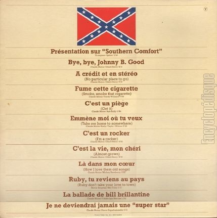 [Pochette de Rocking in Nashville (Eddy MITCHELL) - verso]