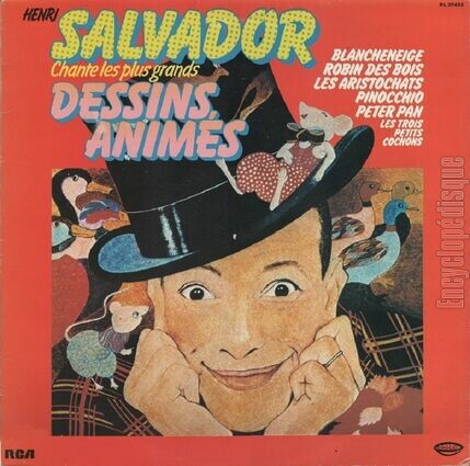 [Pochette de Chante les plus grands dessins anims (Henri SALVADOR)]