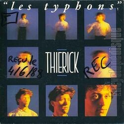 [Pochette de Les typhons (THIERICK)]