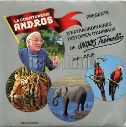 [Pochette de Extraordinaires histoires d’animaux (Jacques TRMOLIN)]