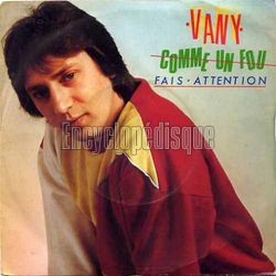 [Pochette de Comme un fou (VANY)]