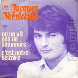 [Pochette de On ne vit pas de souvenirs (Jacques VERRECCHIA)]