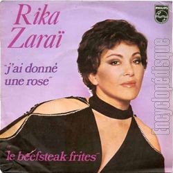 [Pochette de J’ai donn une rose (Rika ZARA)]