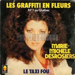[Pochette de Les graffitis en fleurs (Marie-Michle DESROSIERS)]