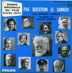 [Pochette de Pas question le samedi (B.O.F.  Films )]