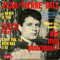 [Pochette de Dis-moi pourquoi ? (Jean-Pierre FALL)]
