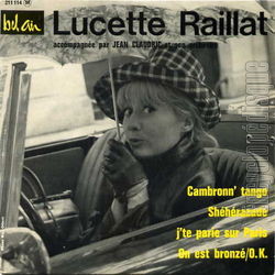 [Pochette de Cambronn’ tango (Lucette RAILLAT)]