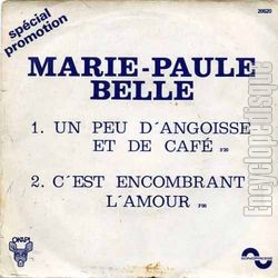 [Pochette de Un peu d’angoisse et de caf (Marie-Paule BELLE)]
