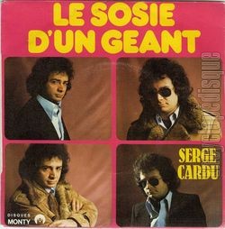 [Pochette de Le sosie d’un gant (Serge CARDU)]