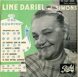 [Pochette de Les carottes sont re-cuites (Line DARIEL et SIMONS)]
