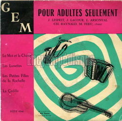 [Pochette de Pour adultes seulement (COMPILATION)]