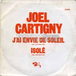 [Pochette de J’ai envie de soleil (Jol CARTIGNY)]
