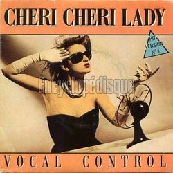 [Pochette de Cheri cheri lady (VOCAL CONTROL)]