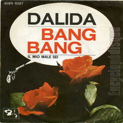 [Pochette de Bang bang (DALIDA)]