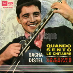 [Pochette de Quando sento le chitarre (Sacha DISTEL)]