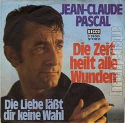 [Pochette de Die Zeit heilt alle Wunden (Jean-Claude PASCAL)]