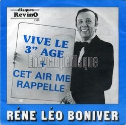 [Pochette de Vive le 3" ge + cet air me rappelle (Ren Lo BONIVER)]