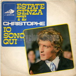 [Pochette de Estate senza te (CHRISTOPHE)]