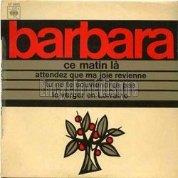 [Pochette de Ce matin-l (BARBARA)]