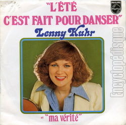 [Pochette de L’t c’est fait pour danser (Lenny KUHR)]