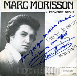 [Pochette de L’amour de ma vie (Marc MORISSON)]