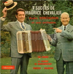 [Pochette de 4 succs de Maurice Chevalier (Andr VERCHUREN)]