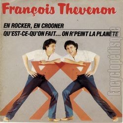 [Pochette de En rocker, en crooner (Fran�ois TH�VENON)]