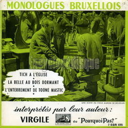 [Pochette de Monologues bruxellois (VIRGILE)]