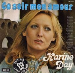 [Pochette de Ce soir mon amour (Karine DAY)]