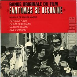 [Pochette de Fantomas se dchaine (B.O.F.  Films )]