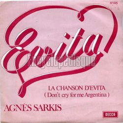 [Pochette de Evita (Agns SARKIS)]