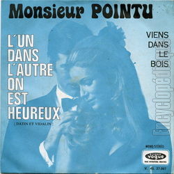 [Pochette de L’un dans l’autre, on est heureux (MONSIEUR POINTU)]