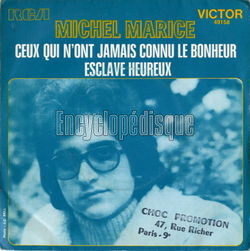 [Pochette de Ceux qui n’ont jamais connu le bonheur (Michel MARICE)]