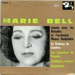 [Pochette de La voleuse de Londres (Marie BELL)]