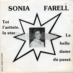 [Pochette de Toi l’artiste, la star (Sonia FARELL)]